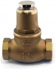 Check valve straight G1½” adjustable