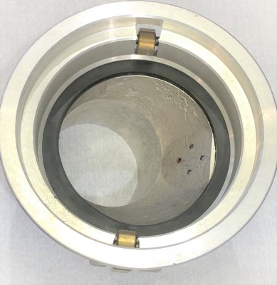 API 4" Adapter / R4 Outside Thread, With sight glass