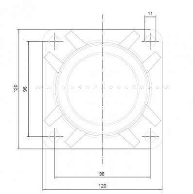 Ball Valve Flange DN80 / NS80 Camlock