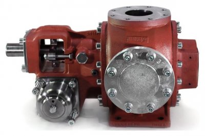 DN65 (2,5") with a mechanical pressure relief valve, 200-700 l/min
