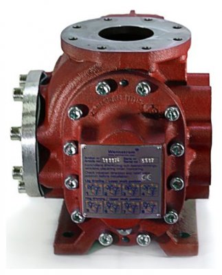 DN65 (2,5") with a mechanical pressure relief valve, 200-700 l/min