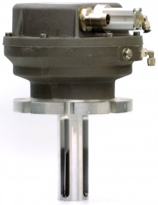 Degassing unit w. Inlet/exhaust valve DN20